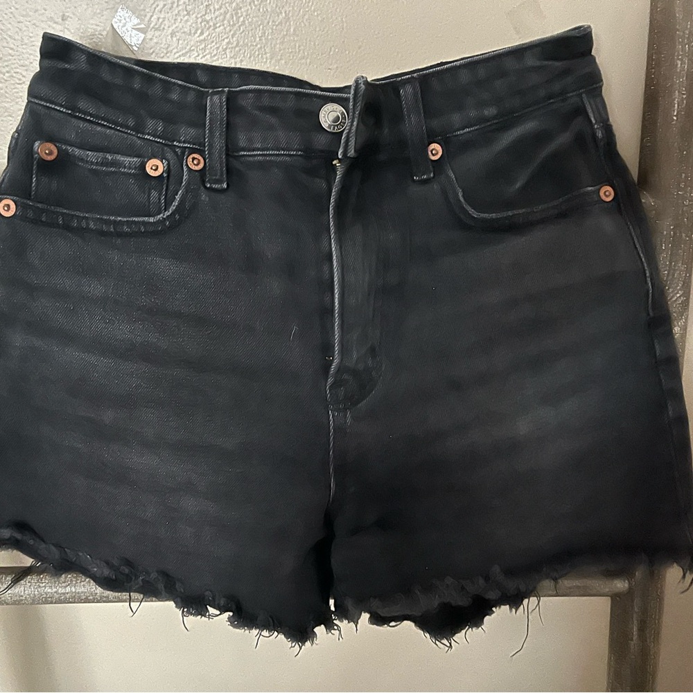 American Eagle Outfitters Black Jean Shorts